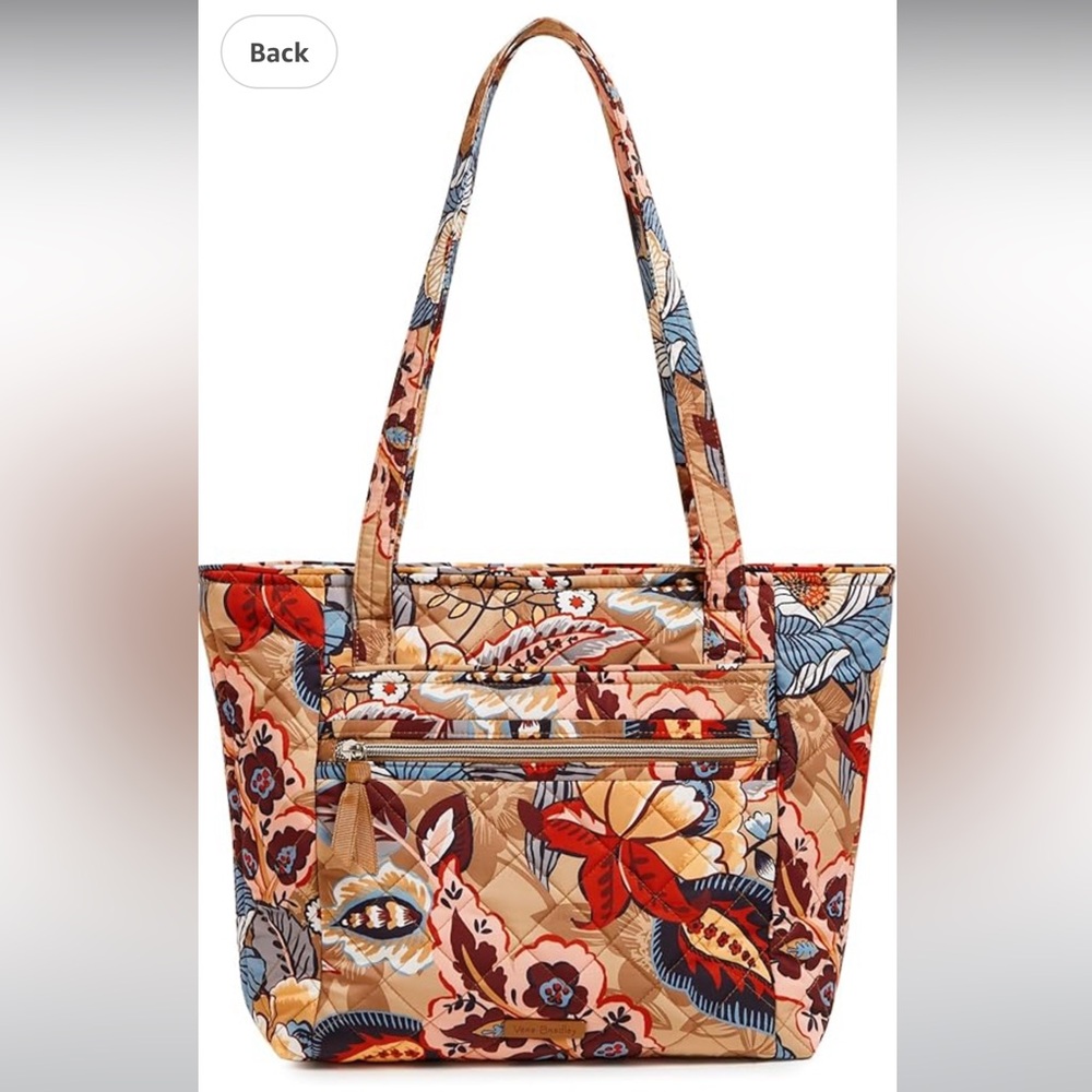 Vera Bradley Small Vera Tote “ Botanical Beauty”.  NWT